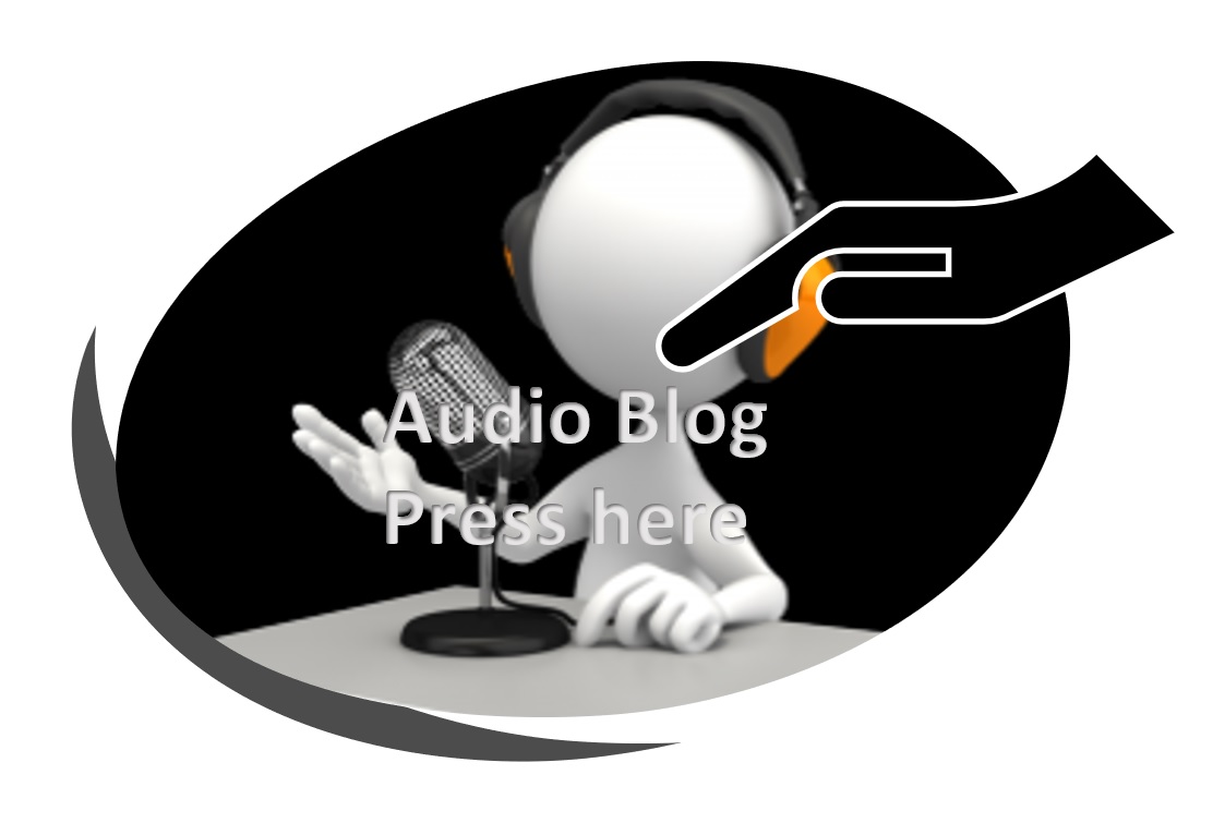 Audio blog button